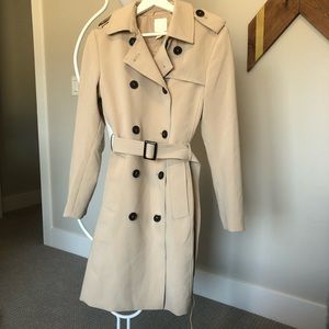 H&M Belted Trench Coat